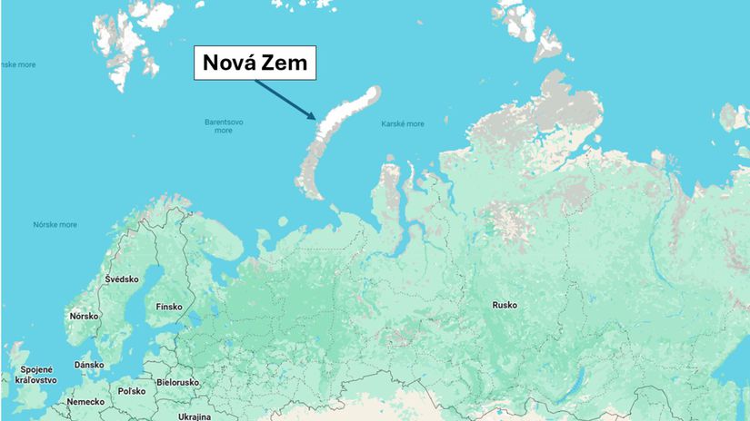 Ostrovy Nová Zem, Rusko