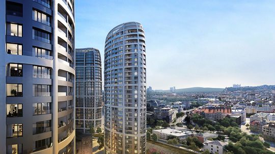 Sky Park Tower sa zdvíha nad zem. Jediný, kto...