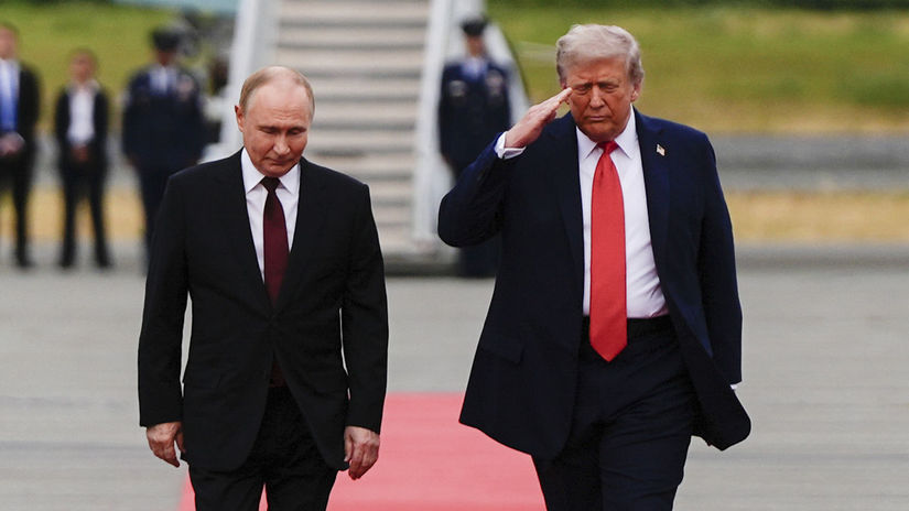 2 USA Rusko Aljaška Summit Trump Putin