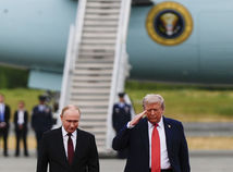 2 USA Rusko Aljaška Summit Trump Putin