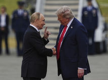USA Rusko Aljaška Summit Trump Putin 1
