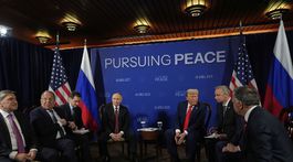 USA Rusko Aljaška Summit Trump Putin