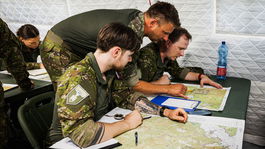 Národné obranné sily - topografická príprava