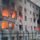 Charkov po ruskom útoku 18. augusta 2025