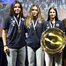 SR Hádzaná kadetky ME zlato návrat TK BAX