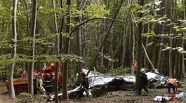 SR Červený Kameň zrážka lietadlá vraky odstraňovanie TNX