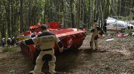 SR Červený Kameň zrážka lietadlá vraky odstraňovanie TNX