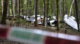 SR Červený Kameň zrážka lietadlá vraky odstraňovanie TNX