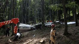 SR Červený Kameň zrážka lietadlá vraky odstraňovanie TNX