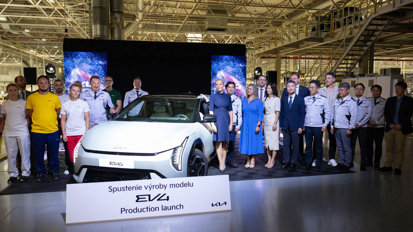 Kia Žilina: zahájenie výroby nového modelu Kia EV4