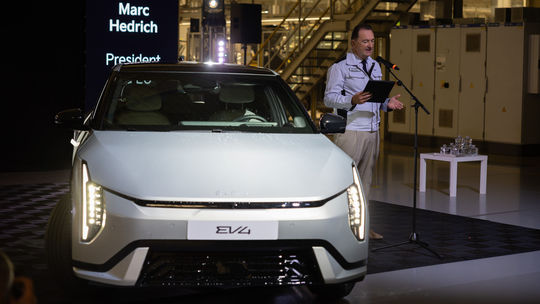 Kia Žilina: zahájenie výroby nového modelu Kia EV4