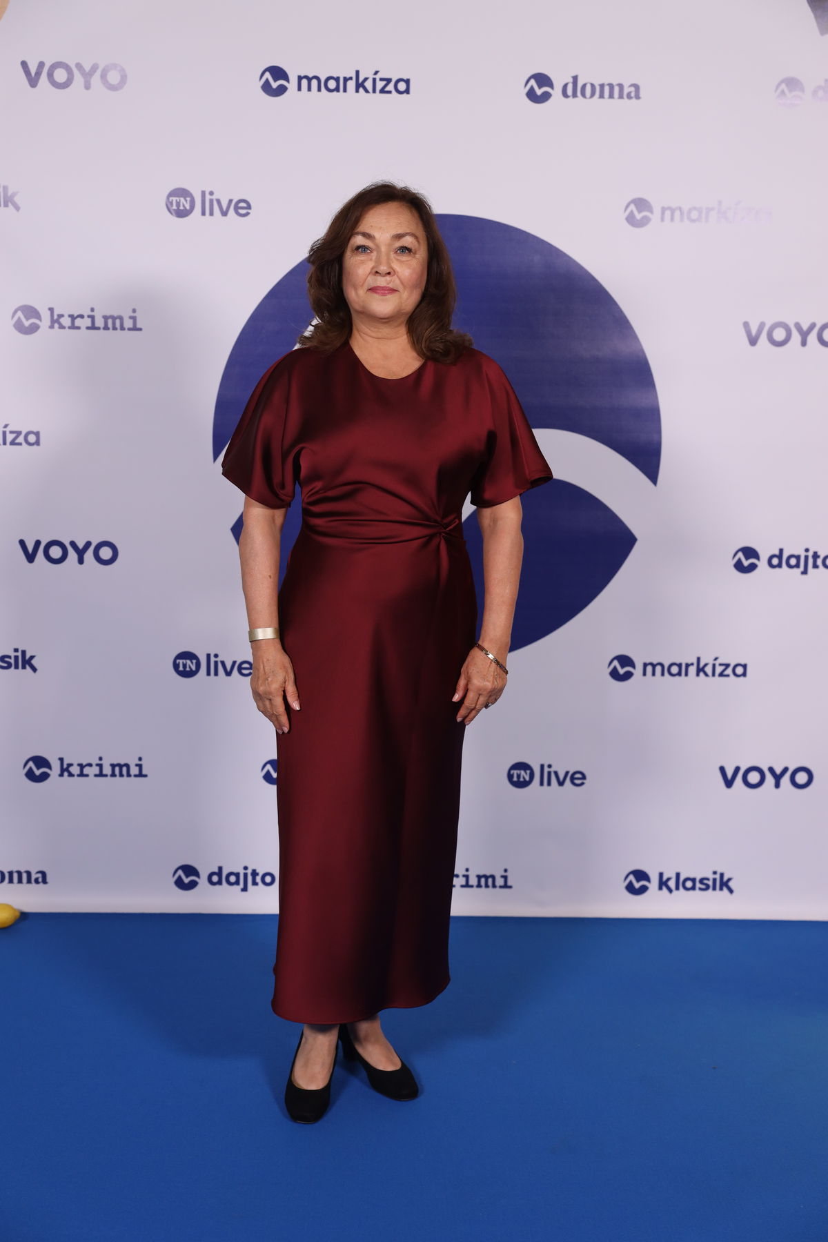 Herečka Dagmar Sanitrová. 