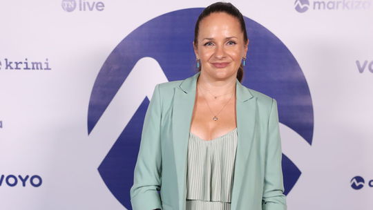 Herečka Zuzana Šebová. 