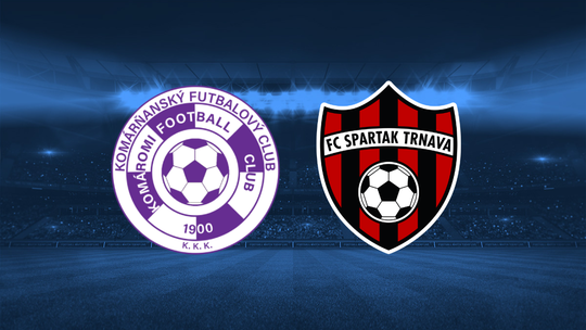 Zápas Niké Ligy KFC Komárno - Spartak Trnava sme sledovali ONLINE