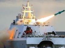 Taiwanská protilodná raketa Hsiung Feng II v roku 2022