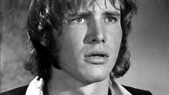 Herec Harrison Ford na zábere zhruba z roku 1970.