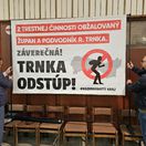 Protest aktivisti KSK