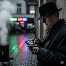 Špión - obrázok vytvorený AI