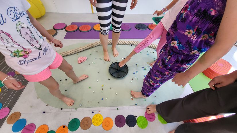 V detskom kútiku si možno vyskúšať rôzne...