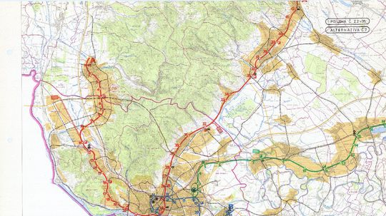 1983 -  Návrh trás rýchlodráhy v celej...