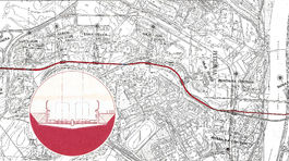 1990 - Upravený projekt pre prvú trasu metra.