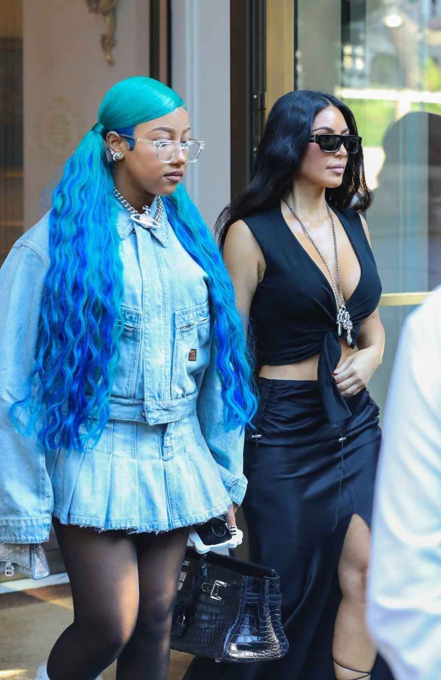 Kim Kardashian a jej dcéra North West...