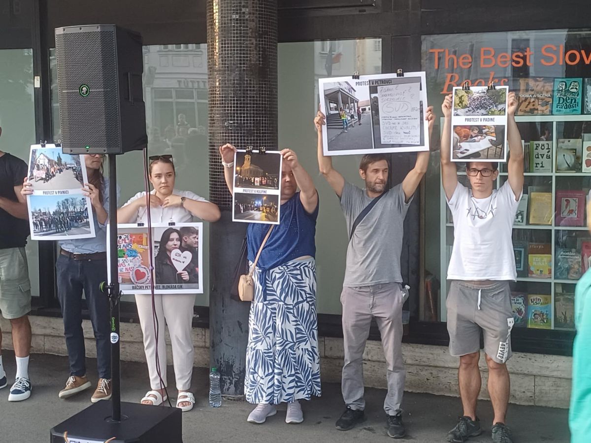 protest, báčsky petrovec