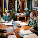 Volodymyr Zelenskyj a Oleksandr Syrskyj