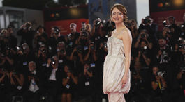 Herečka Emma Stone žiarila na červenom koberci. 