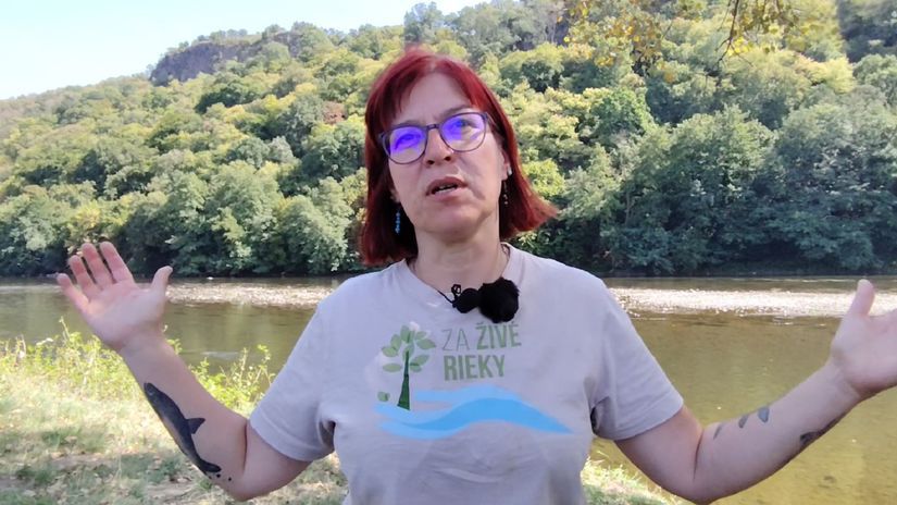 Martina Paulíková zo združenia WWF Slovensko...