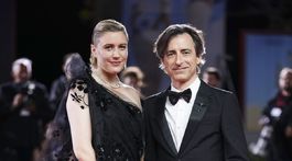 Greta Gerwig a jej manžel - režisér Noah Baumbach
