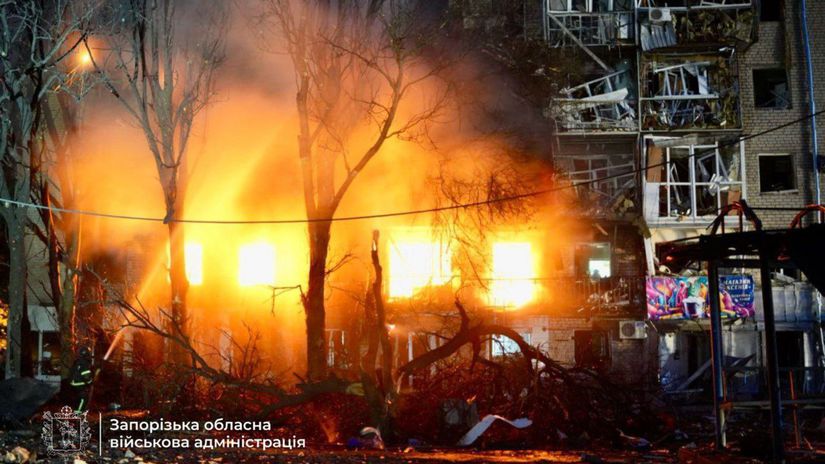 Záporožie po ruskom útoku 30. augusta 2025