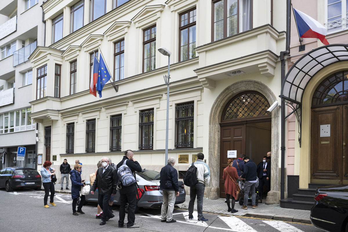 Česko, voľby veľvyslanectvo hlasovanie voľby...