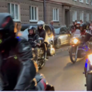 Nočná jazda Považím 2025, mReportér, motorky