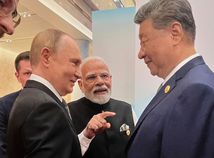 Si Ťin-pching / Naréndra Módí / Vladimir Putin /