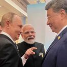 Si Ťin-pching / Naréndra Módí / Vladimir Putin /