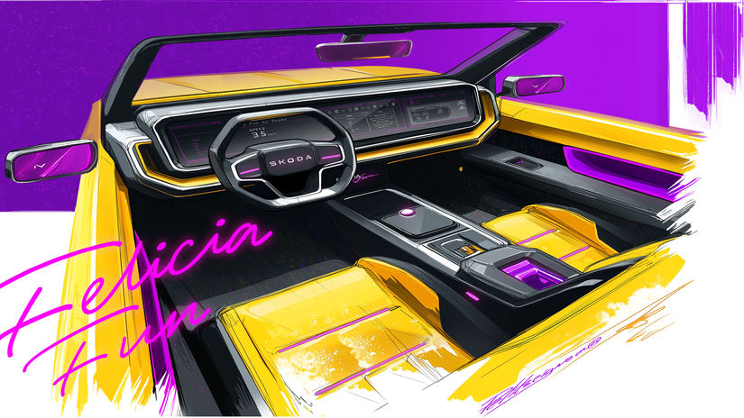 V kabíne sa objavuje obrovský displej s...