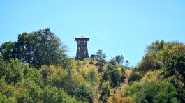 Cestou k rozhľadni nad Jesenským