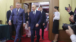 Ruský vodca Vladimir Putin a slovenský premiér...