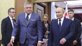Ruský vodca Vladimir Putin a slovenský premiér...