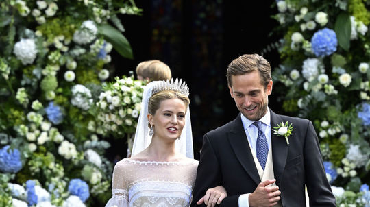 Princezná Marie Caroline Lichtenštajnská a...