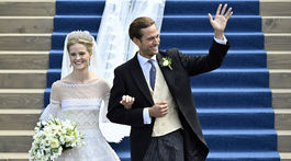 Princezná Marie Caroline z Lichtenštajnska a...