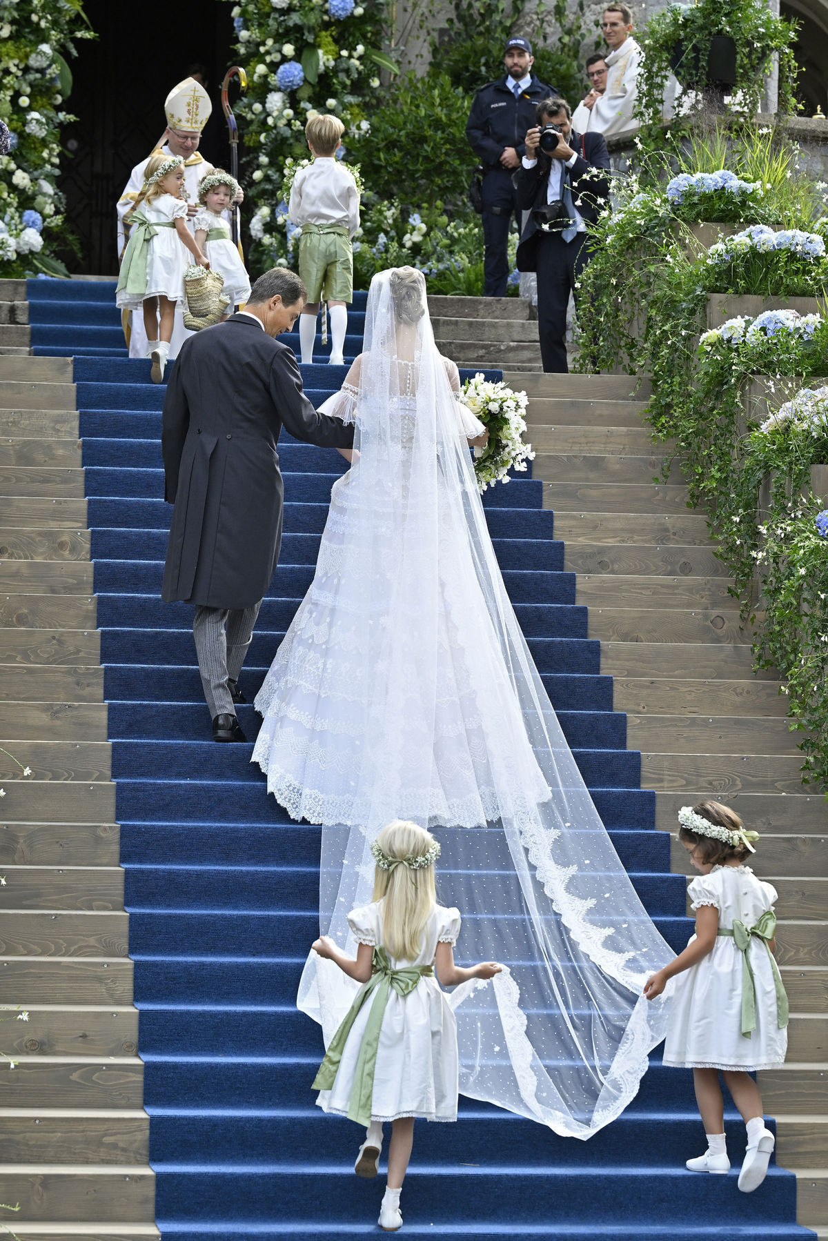 Princezná Marie Caroline z Lichtenštajnska...