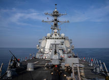 USA Venezuela lode vojenské nasadenie drogy torpédoborec USS Gravely