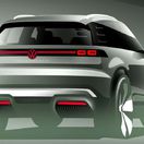 VW ID.2 X Concept - skice 2025