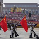 Čína, vojenská prehliadka
