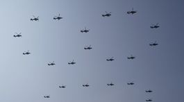 Čína, vojenská prehliadka