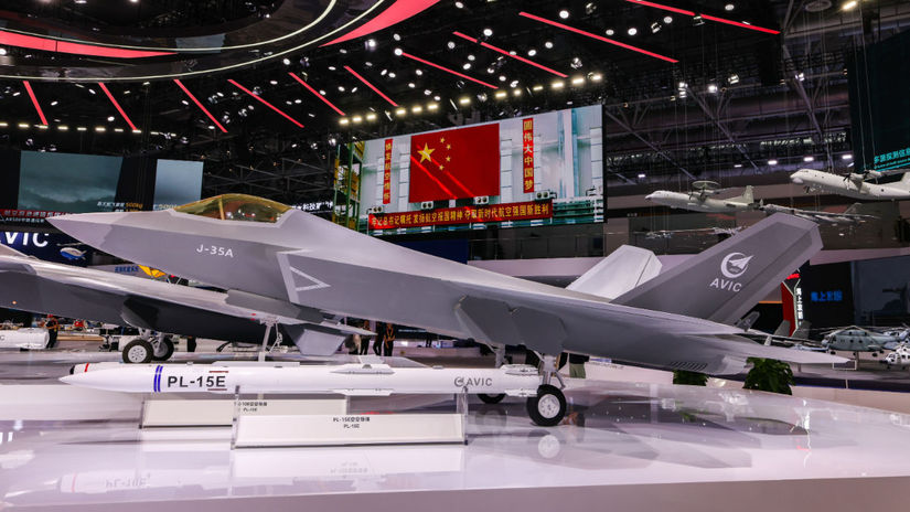 Čínske lietadlo J-35A