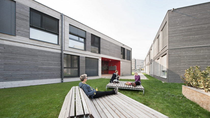Internát v Seestadt Aspern sa vďaka modulárnej...