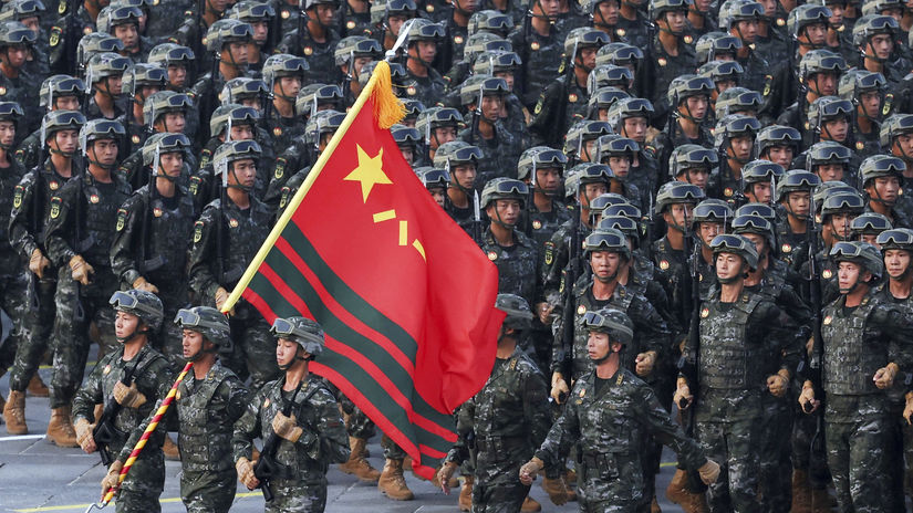 Vojenská prehliadka v Pekingu 3. septembra 2025...